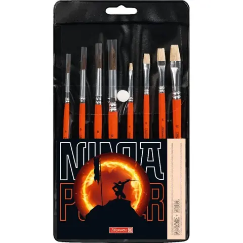 BRUNNEN Set četkica Ninja Power 8 pcs 1048934321