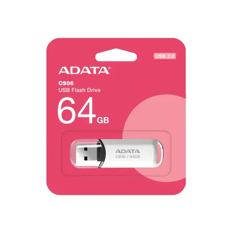 ADATA C906 64GB USB 2.0 Fehér AC906-64G-RWH